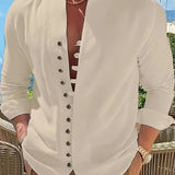 Орфей - Лека памучна риза с дълги ръкави