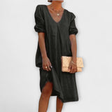 Фани - Елегантна Летна Рокля с Кроше Детайли