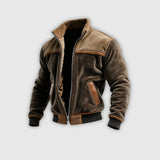 НИКОЛАЙ | ТОПЛА ВЕЛУРОВА И КОЖЕН ЯКЕТ С ПОЛАРНА ПОДПЛАТА