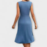 Аурора - Лятна рокля с обвита деколте