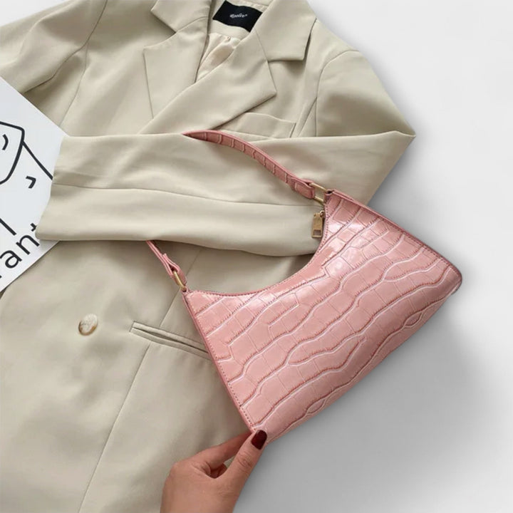 Aurora. - Shiny Leather Bag