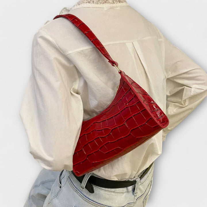 Aurora. - Shiny Leather Bag