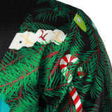 Мъжка коледна риза с камуфлажен принт, редовно прилягане, забавно облекло, тематичен топ, дълъг ръкав