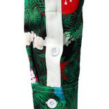 Мъжка коледна риза с камуфлажен принт, редовно прилягане, забавно облекло, тематичен топ, дълъг ръкав