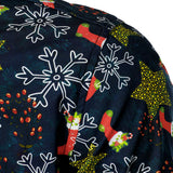 Мъжка Коледна Риза от Памук с Дълъг Ръкав