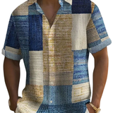 Калин - Стилна риза с къси ръкави