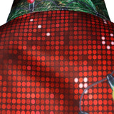 Мъжка коледна забавна риза с тема за празниците, с копчета и дълъг ръкав