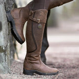 Maya | Waterproof Leather Riding Boots
