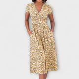 Фиена - Миди рокля с копчета