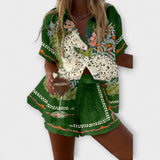 Цефира – Комплект с конски принт