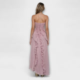 Елисиа - Елегантна Дълга Рокля без Ръкави