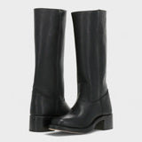 Classic Riding Boots with High Shaft