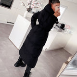 Zimara | Дълго Куилтирано Зимно Яке за Жени