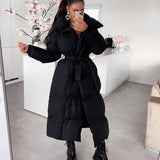 Zimara | Дълго Куилтирано Зимно Яке за Жени