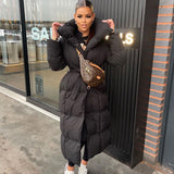 Zimara | Дълго Куилтирано Зимно Яке за Жени