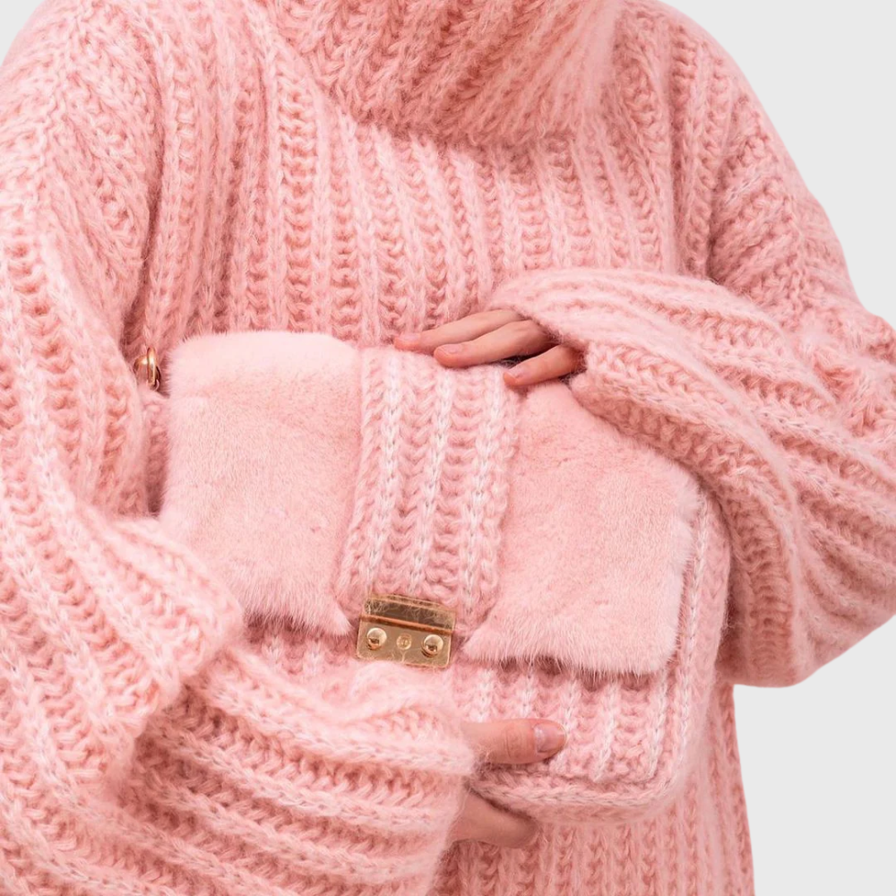 Полина - Дамски Полар с Дълъг Ръкав