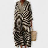 Абигаил - Стилен геометричен рокля