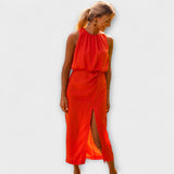 Аурора - Елегантна Миди Рокля