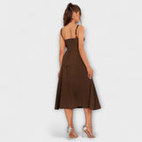 Надежда - Рокля с волани и цепка