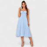 Надежда - Рокля с волани и цепка