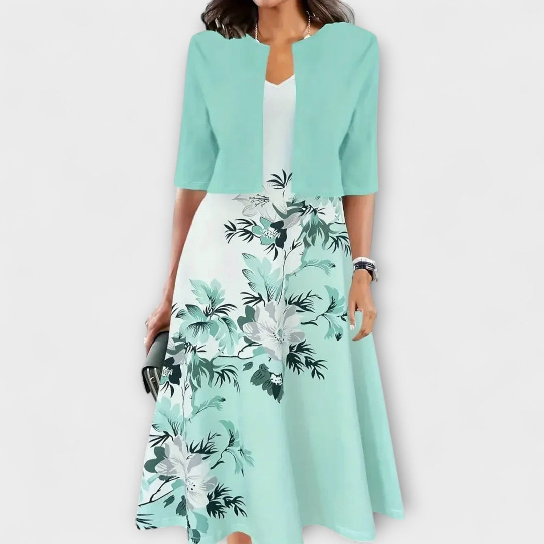 Ladies' Midi Dress with Blazer