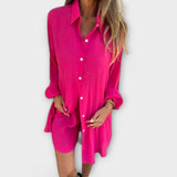 Miravo - Комплект блуза и шорти