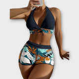 Бикини сет с висока талия
