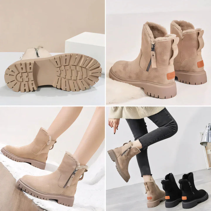 Wintera™ – Insulated Winter Boots with Side Zip