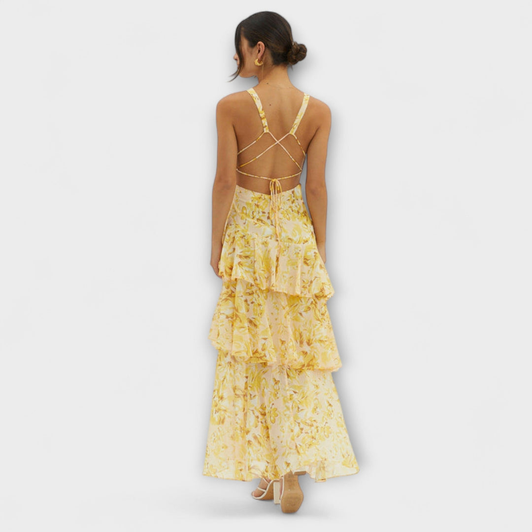 Faye - Bloom Shift Midi Dress