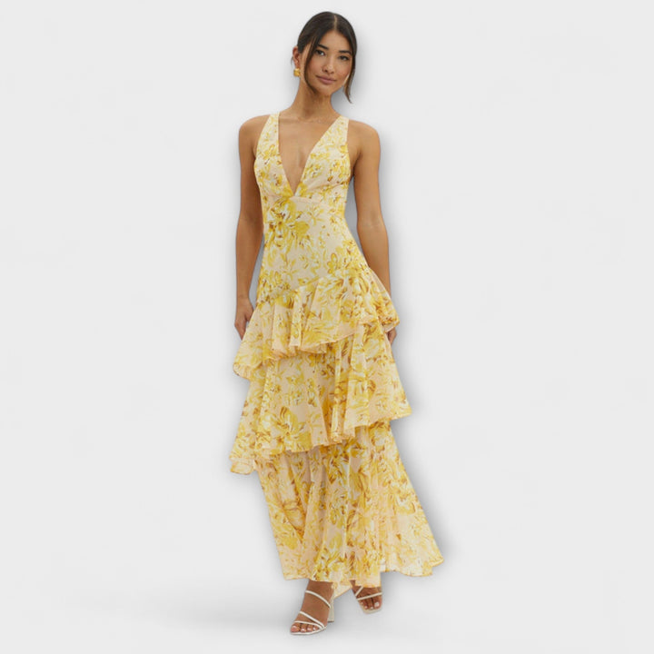 Faye - Bloom Shift Midi Dress