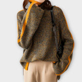 Бресеис - Винтидж пуловер с висока яка