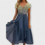 Аура - Женска Шифонова Парти Рокля