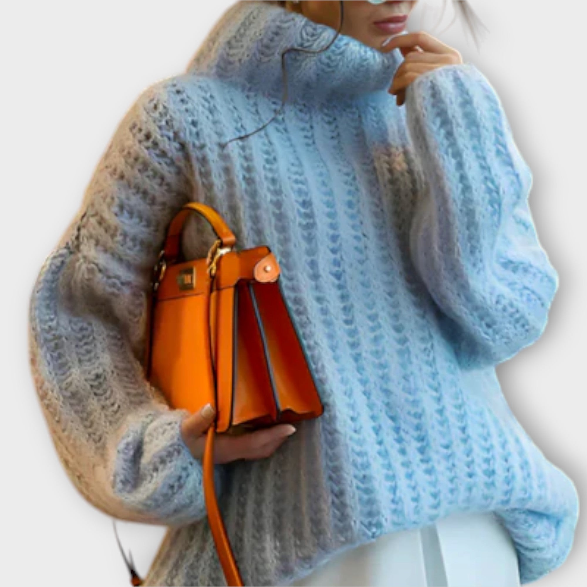 Полина - Мека дамска блуза с дълги ръкави