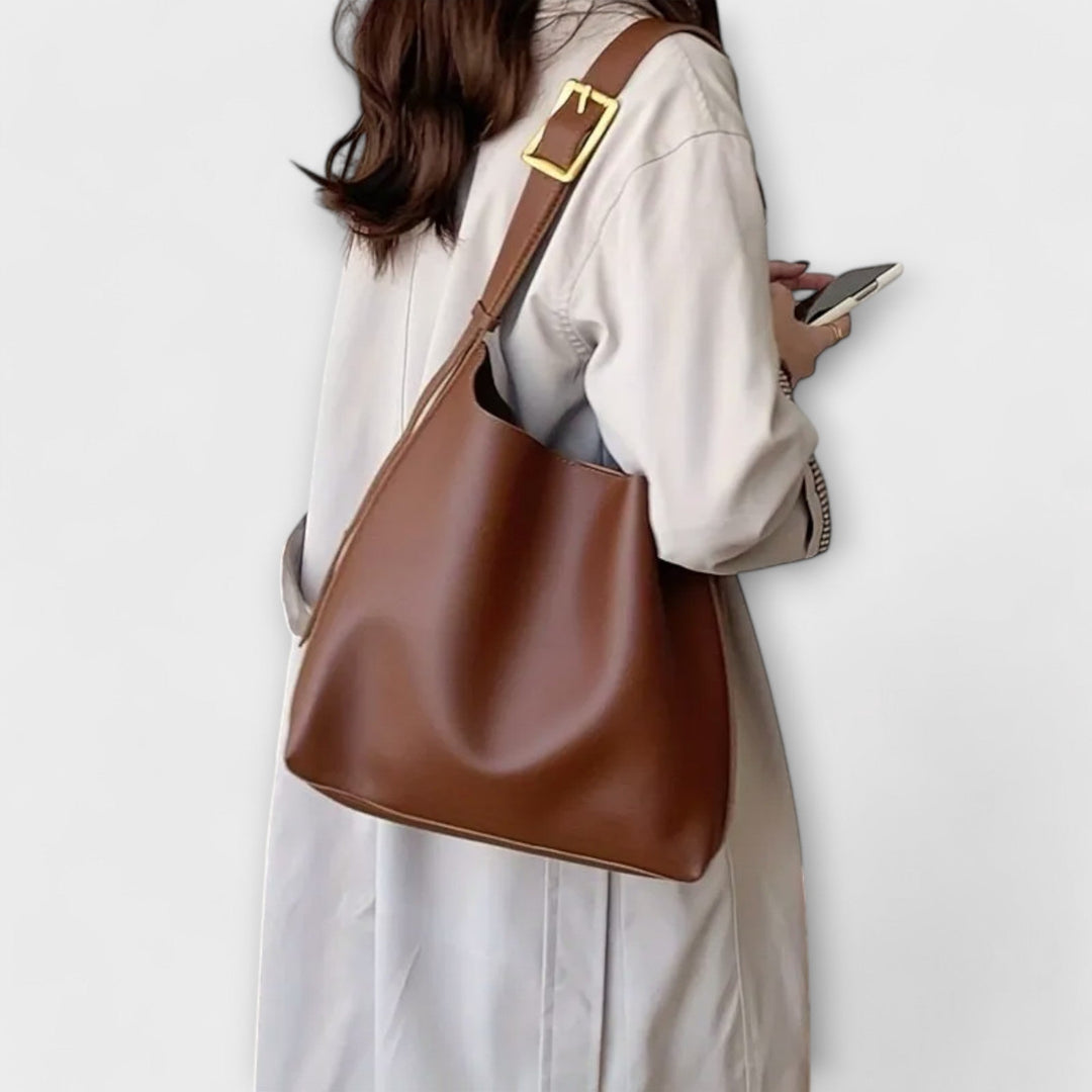 Isidore – Elegant Shoulder Bag Made of Leather