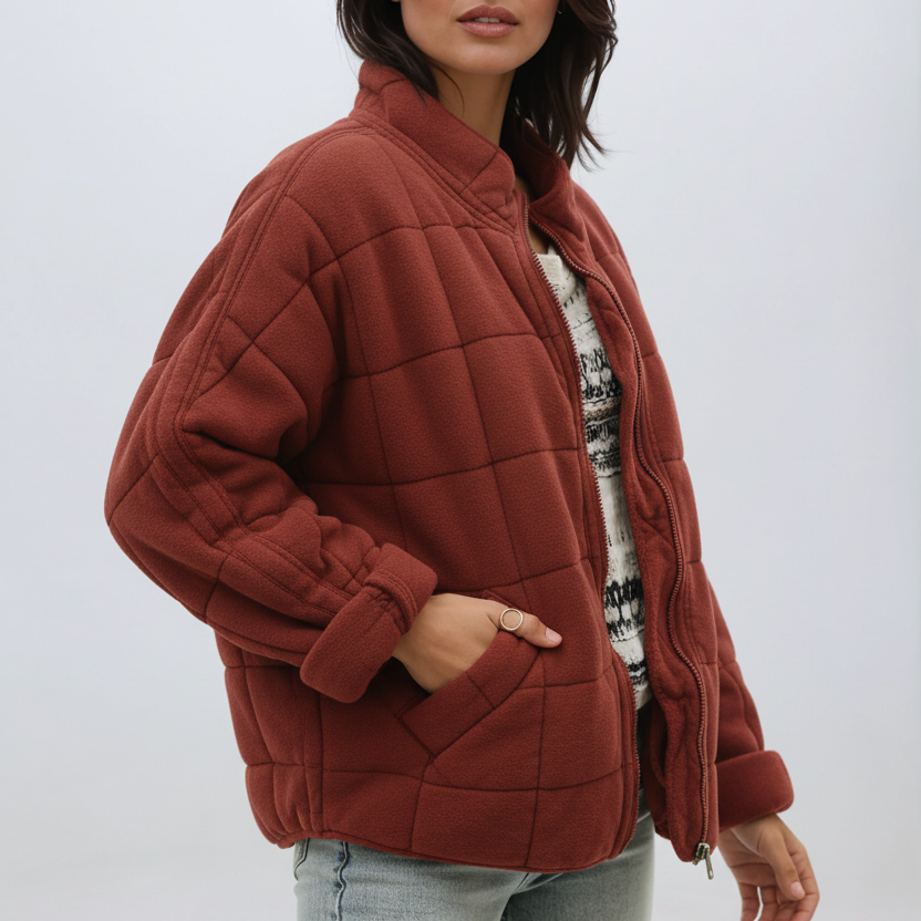 Хелен | Уголемено Куилтед Яке