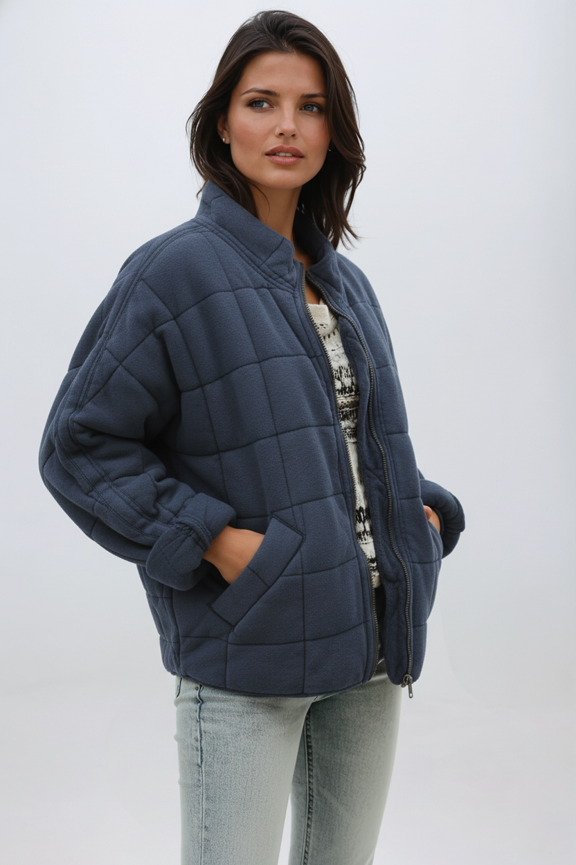 Helene | Oversized Quilted Jacket
