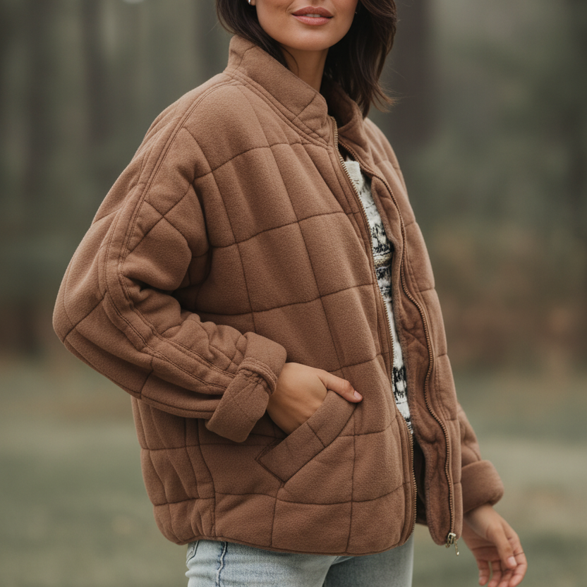 Хелен | Уголемено Куилтед Яке