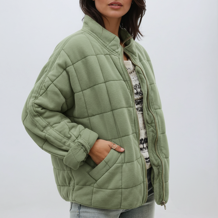 Хелен | Уголемено Куилтед Яке