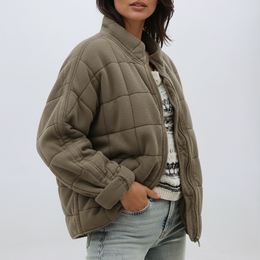 Хелен | Уголемено Куилтед Яке