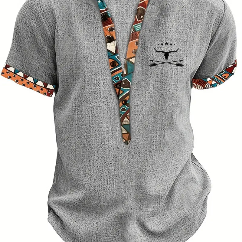 Жеко - Елегантна риза с къси ръкави