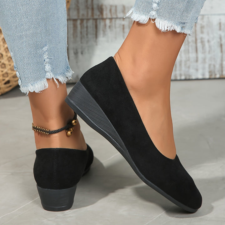 Éliane™ – Comfortable Ballerinas with Wedge Heel