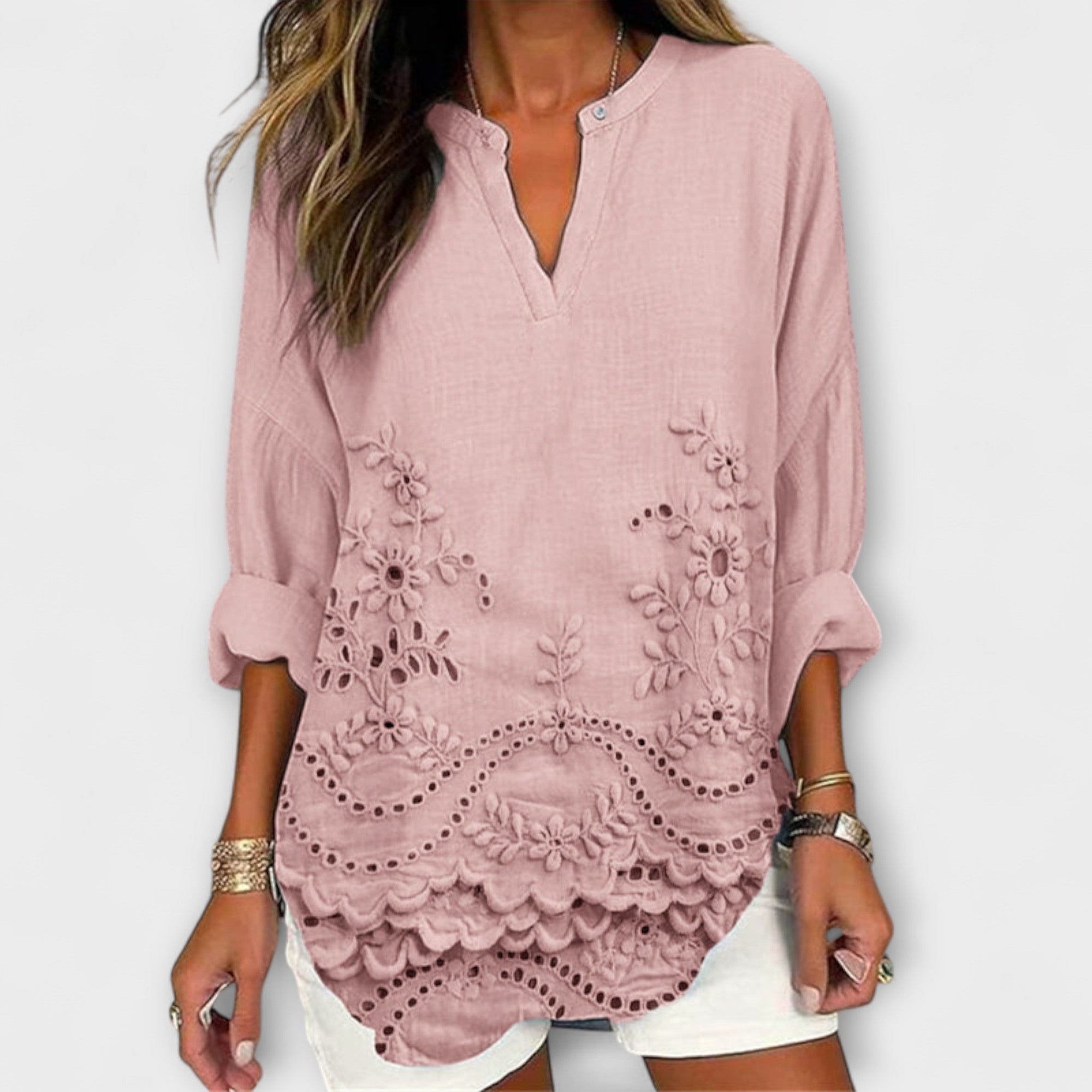 Ариа – Лека блуза с принт