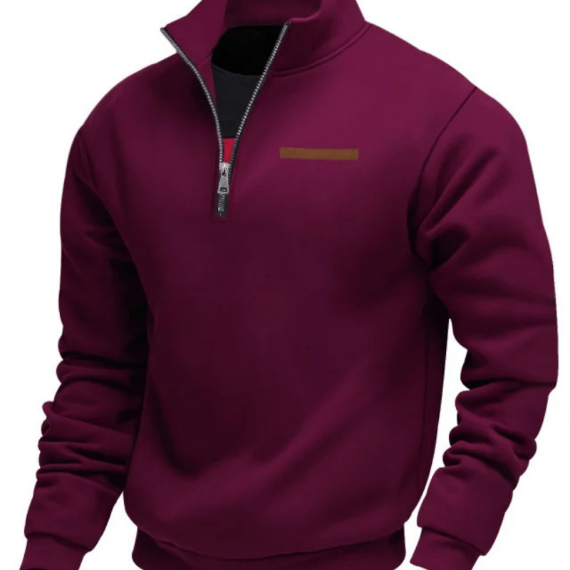 Adrien - Удобен поларен суитшърт за мъже