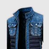 VALMONT LONDON™ | ХИБРИДНА ДЕНИМ ЯКЕ С КАШИРАНЕ