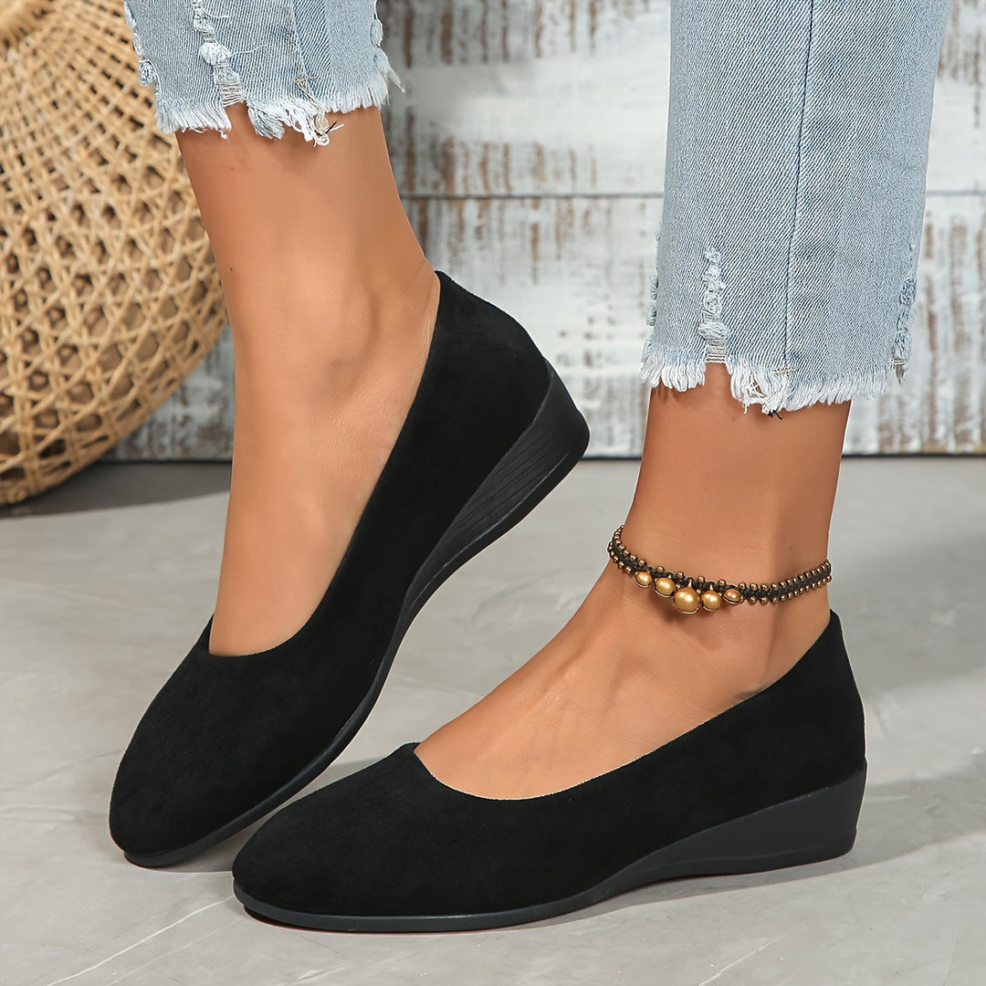 Éliane™ – Comfortable Ballerinas with Wedge Heel