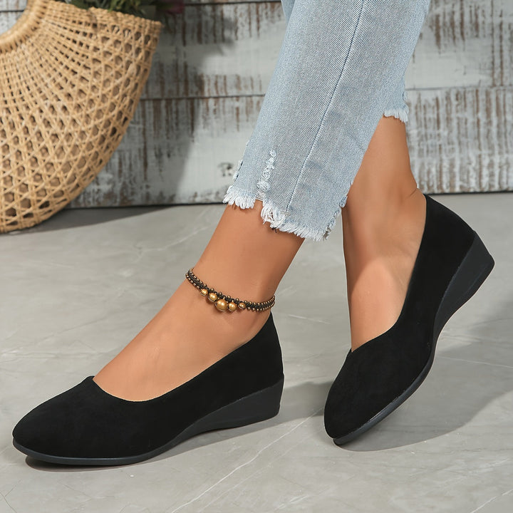 Éliane™ – Comfortable Ballerinas with Wedge Heel