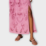 Мила - Уникален комплект дантела с изрязвания