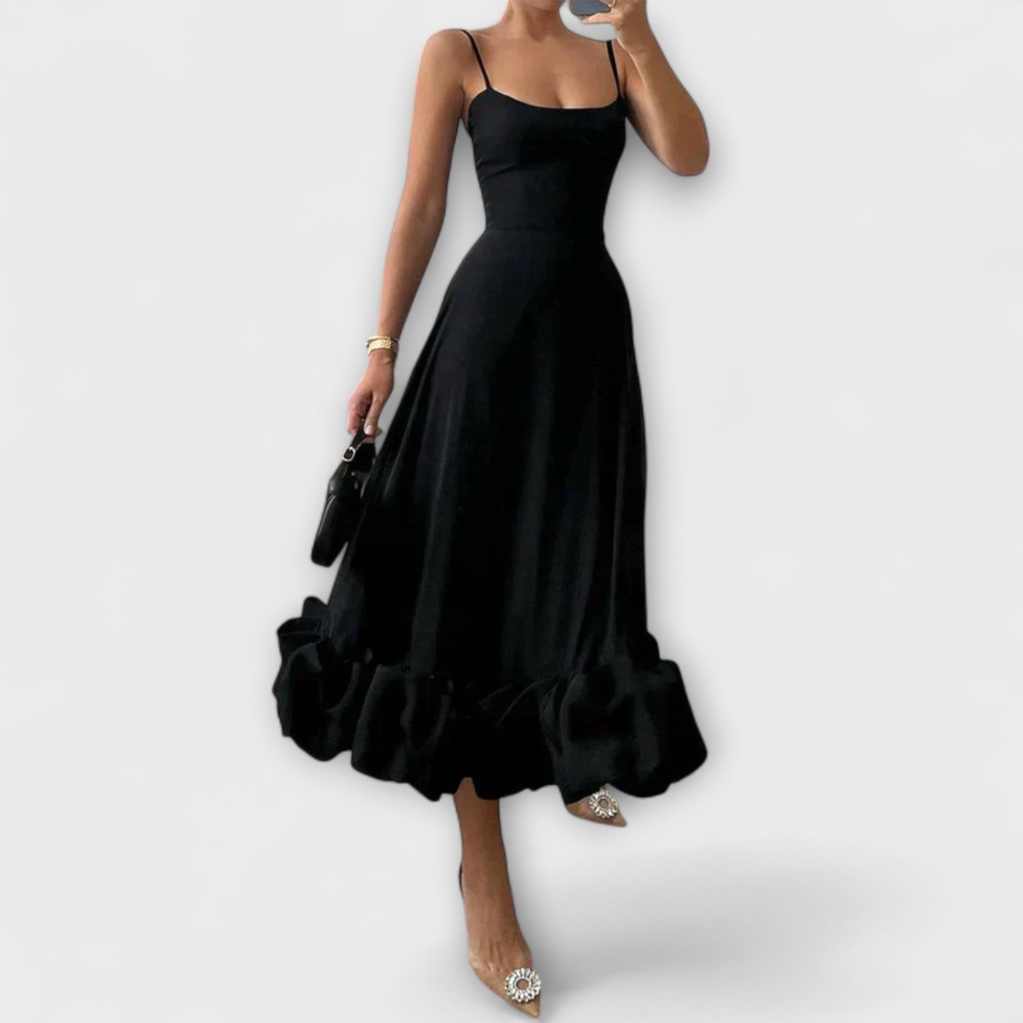 Аурора - Празнична Миди Рокля