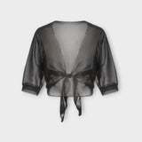 Оливия - Блуза с Отворен Преден Част