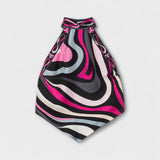 Евърли - Комплект от топ с халтер и асиметрична миди пола